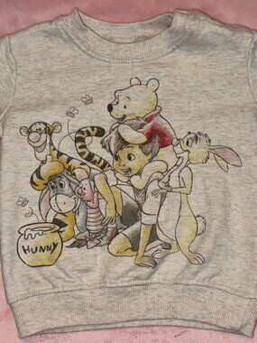 Infant size 6-9 months Disney Baby featuring Winnie the Pooh &Friends Sweatshirt